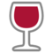 Wine Glass emoji on HTC